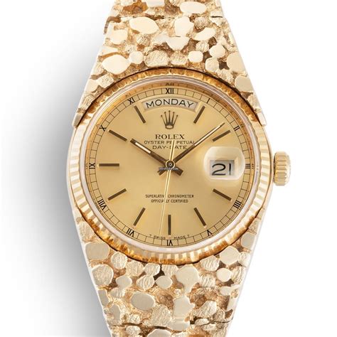 nova golden nugget rolex|gold nugget watch.